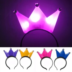 [C] 불빛왕관머리띠